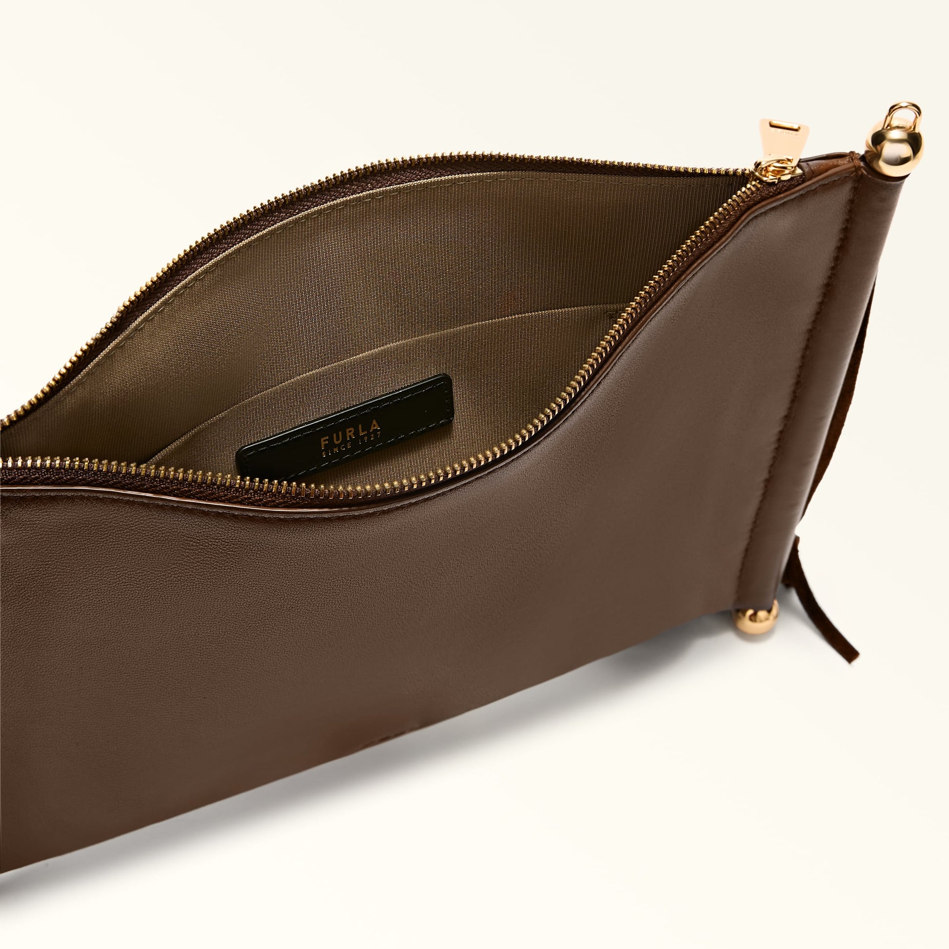 Furla Sfera Soft Xl Shoulder  Bag In Leather