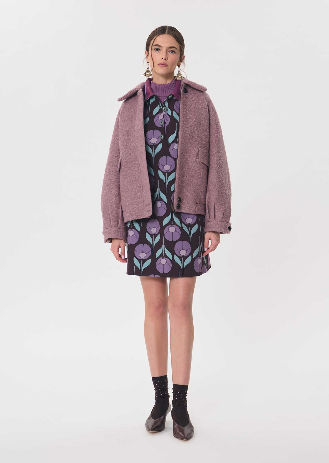 Raffaelo dress in purple by Tara Jarmon