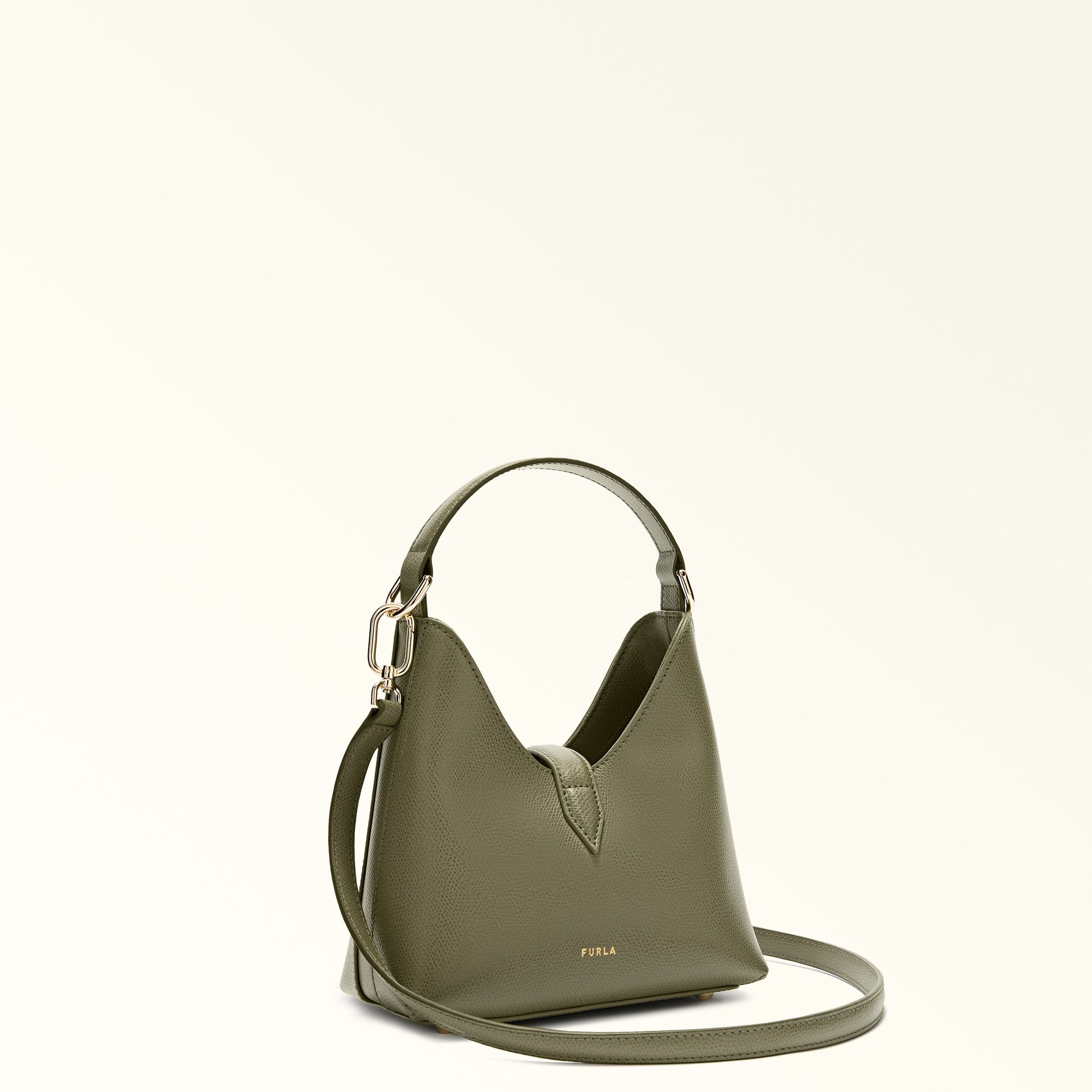 Furla Iride M Hobo Bag In Leather