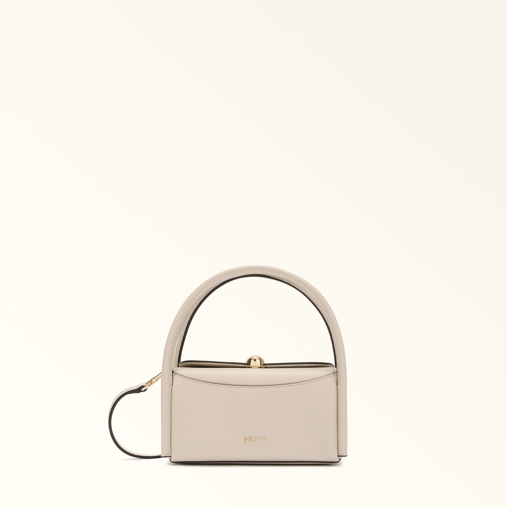 Furla Nicole L Boston  Bag In Leather