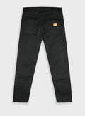 Cotton Boy Trousers - Black