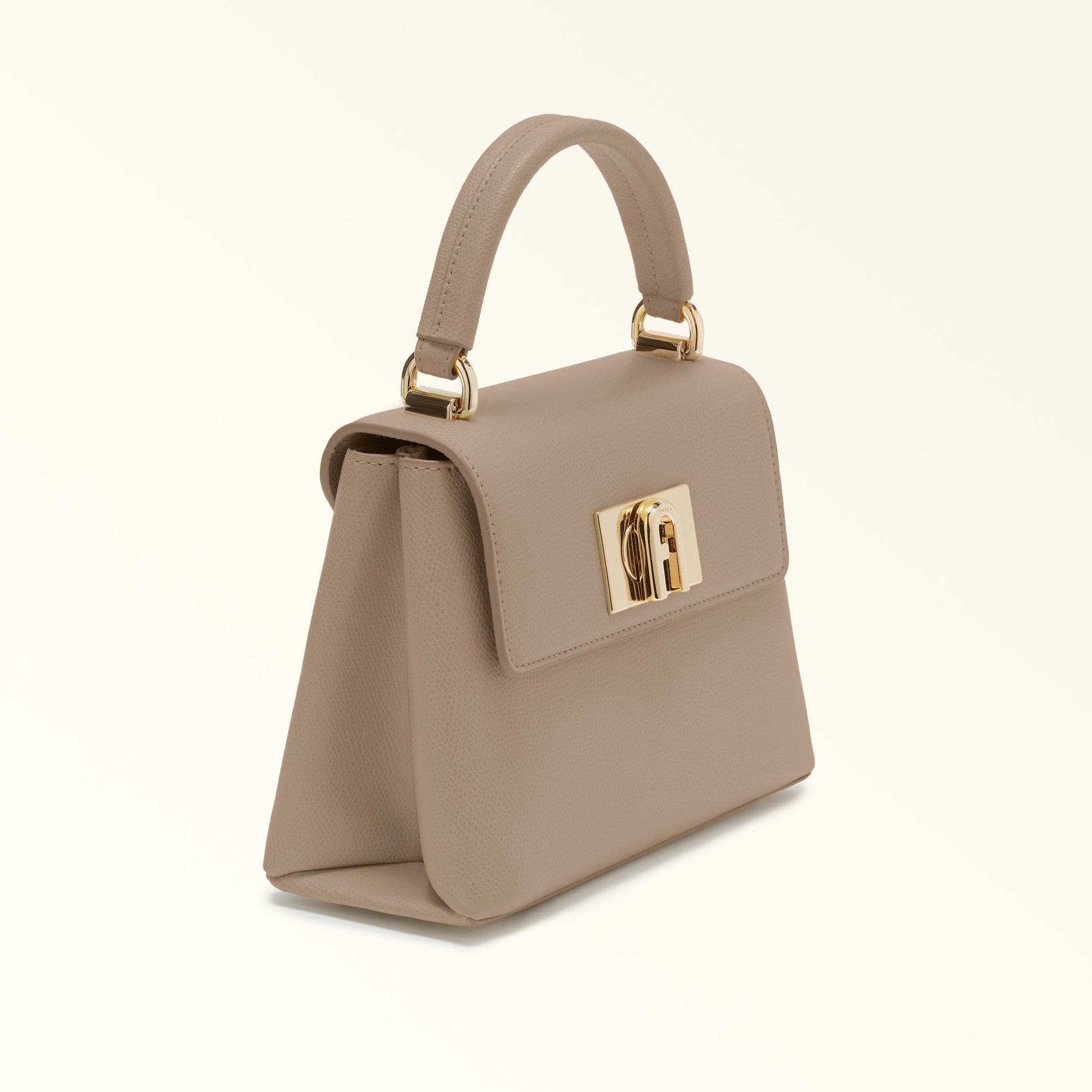 Top Handle Aco-Furla 1927 Stucco Gray