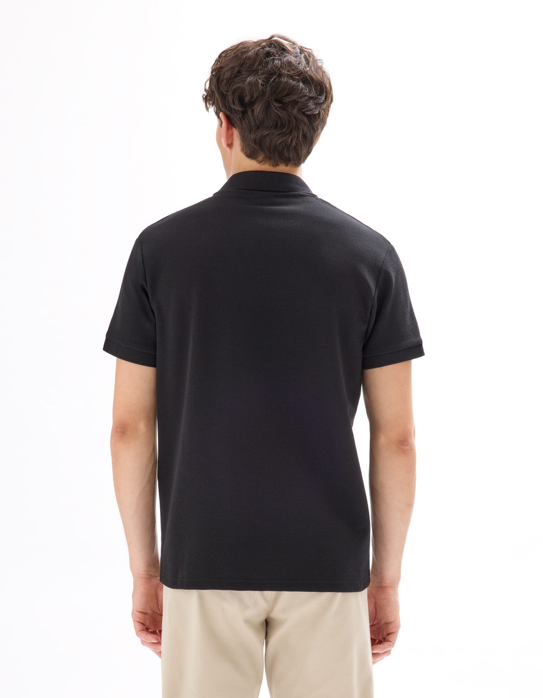 black Short sleeves Polo