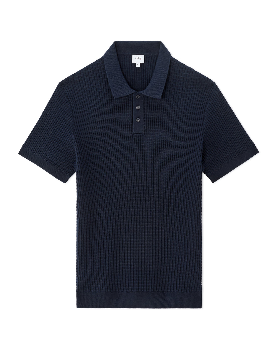 Navy Short Sleeves Polo - Celio Lebanon