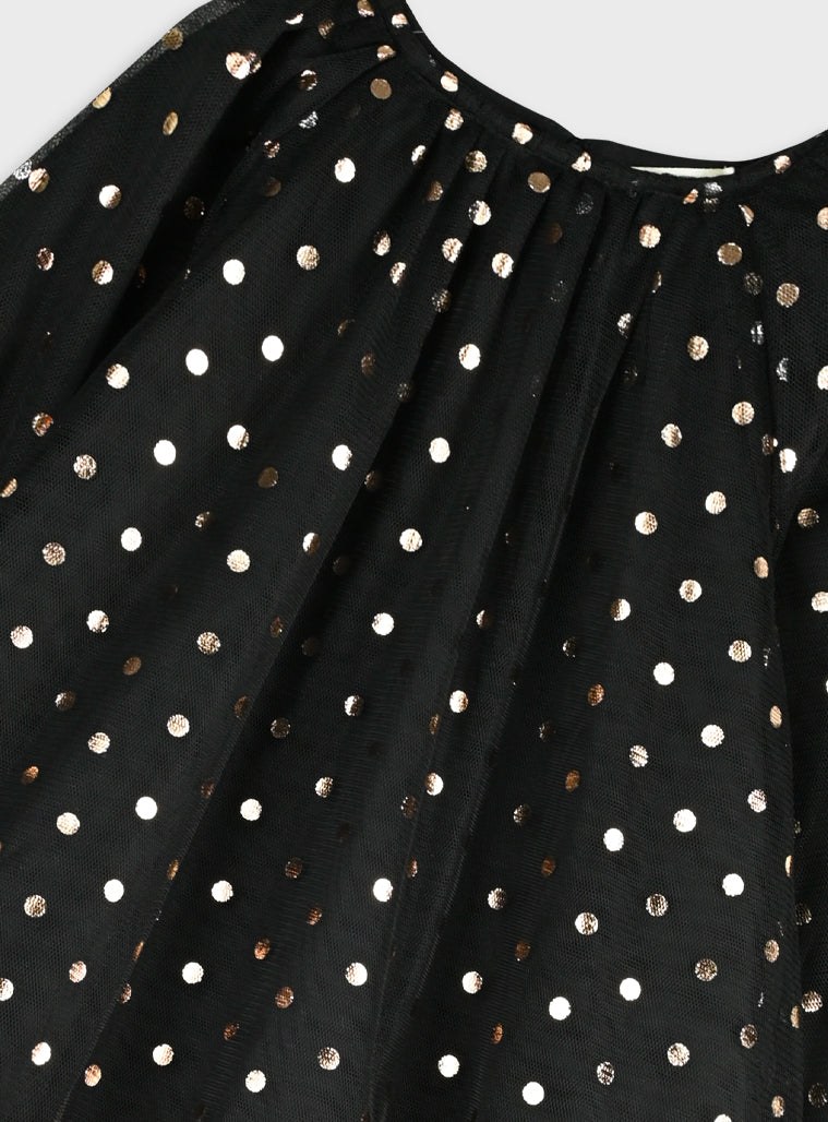 Girl Dress - Dotted Print