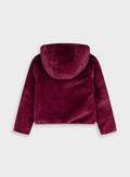 Girl Outdoor Clothing - Burgundy