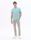 Regular Fit Crew Neck 100% Cotton T-Shirt Celio