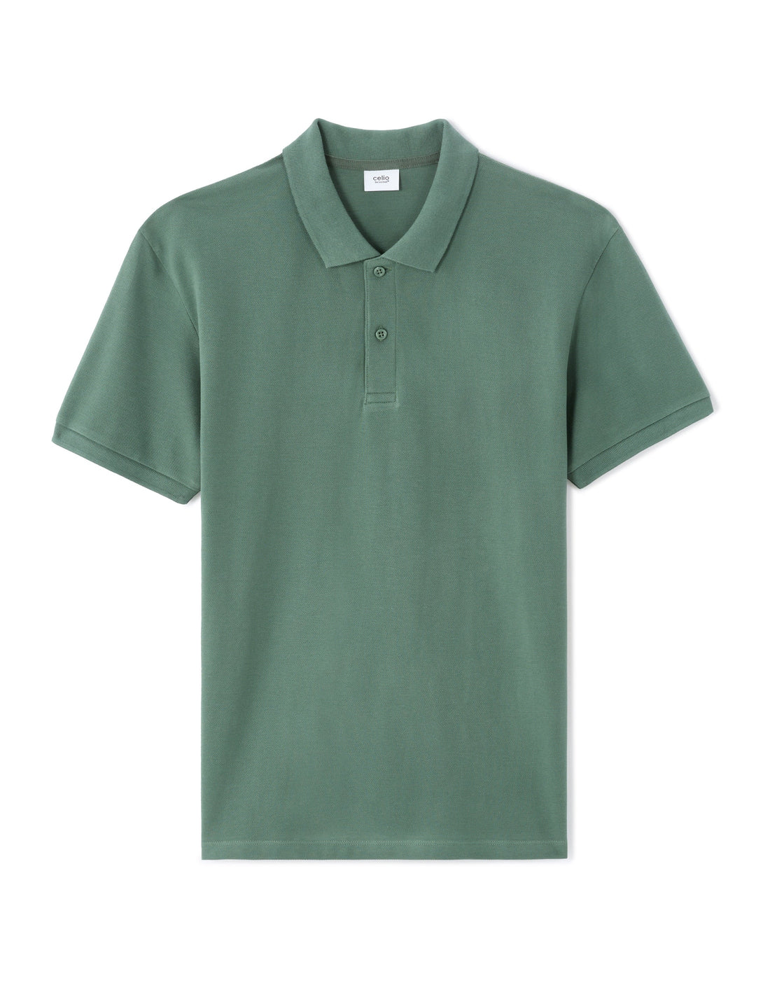 Regular Fit 100% Cotton pique Polo Celio