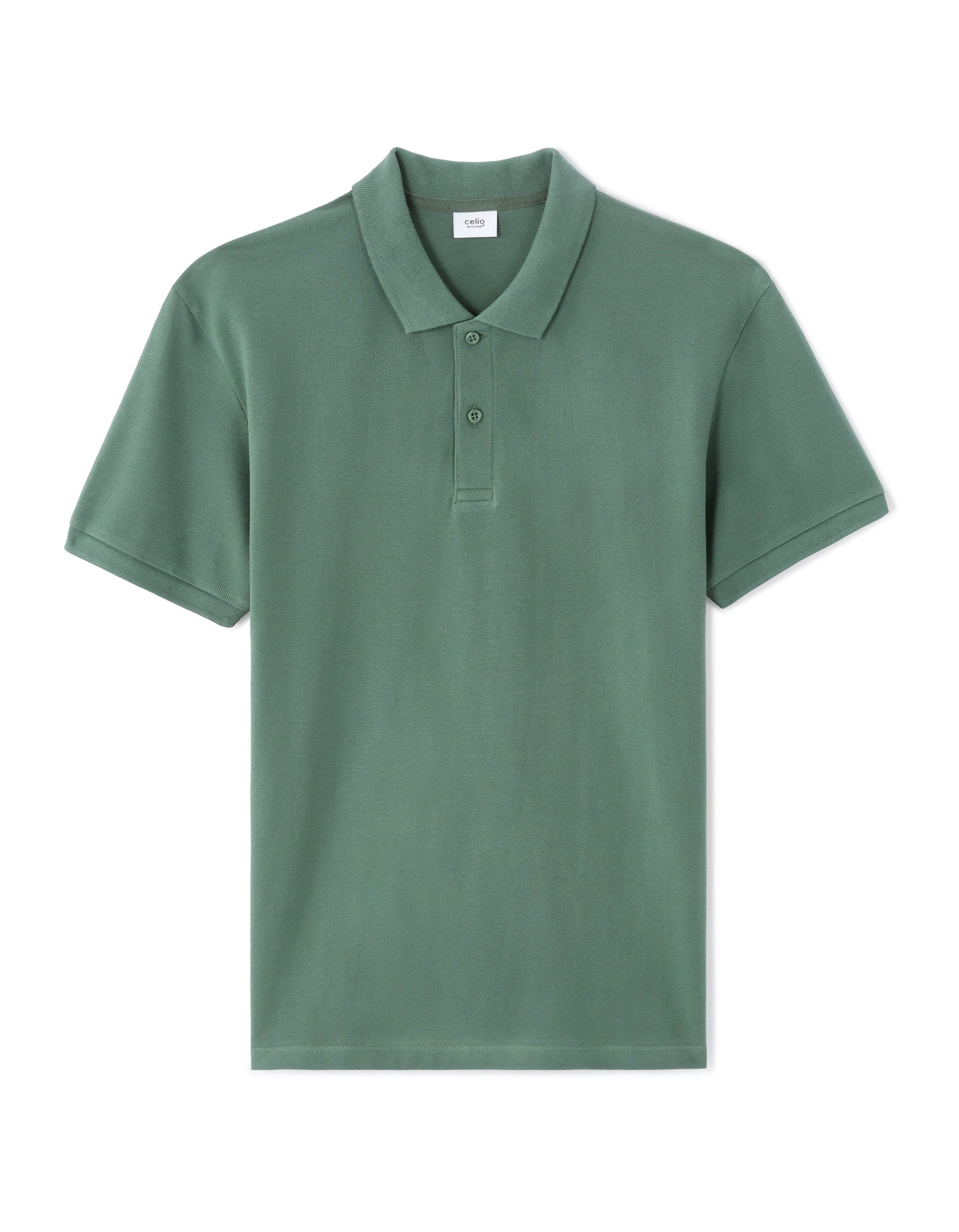Regular Fit 100% Cotton pique Polo Celio