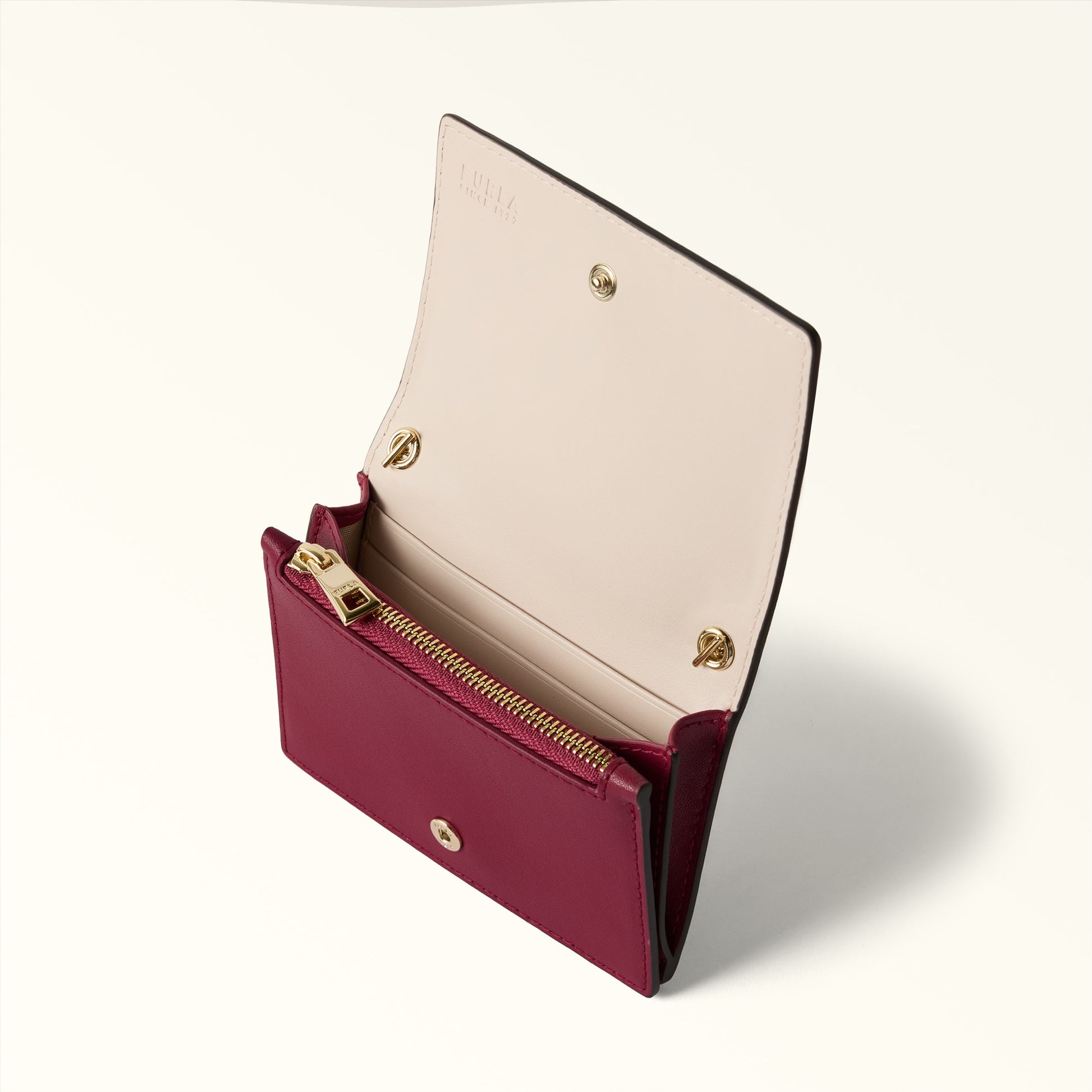 Furla Lia M Card Case in Pink - Wallets 