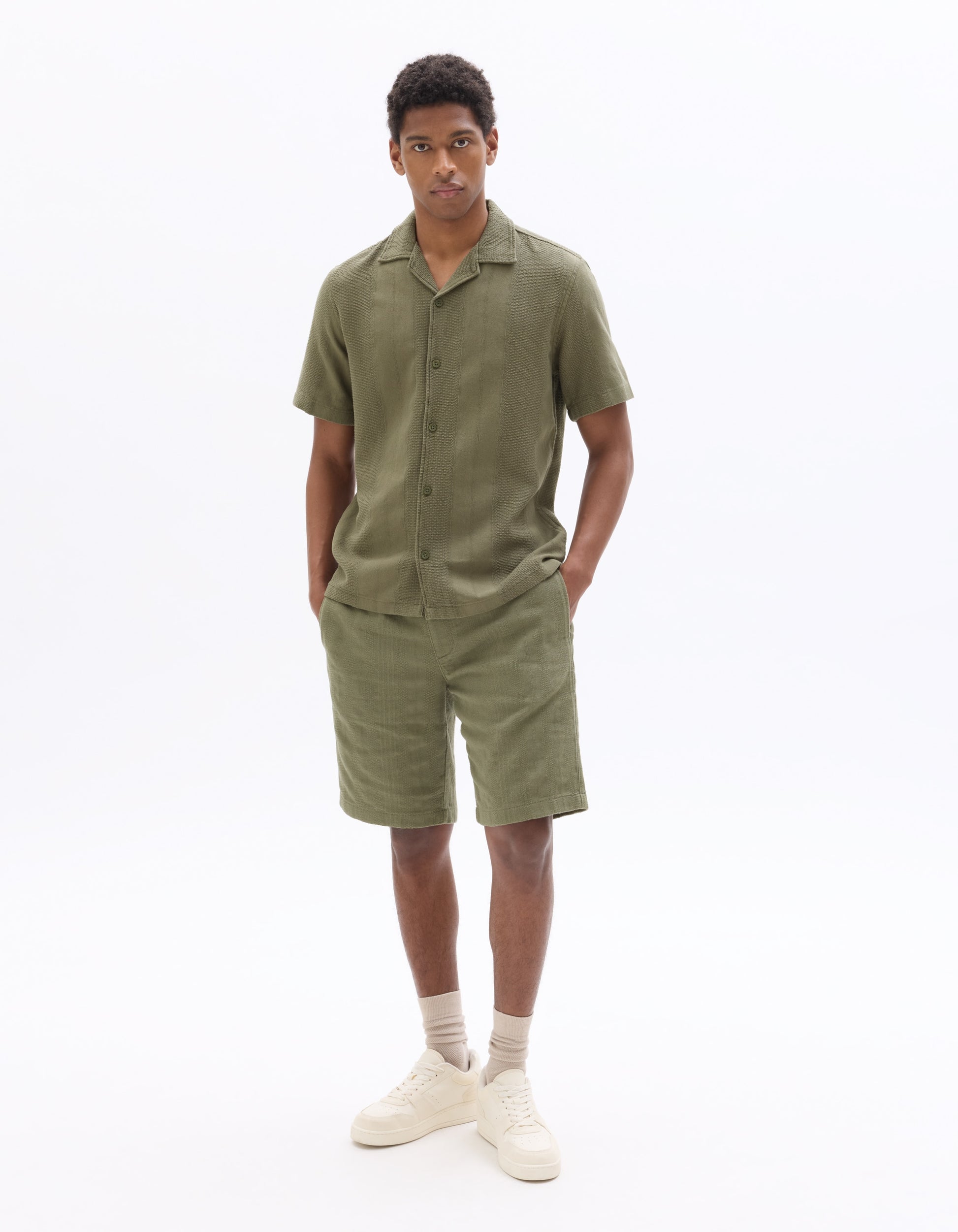 Celio Cotton Bermuda - Khaki
