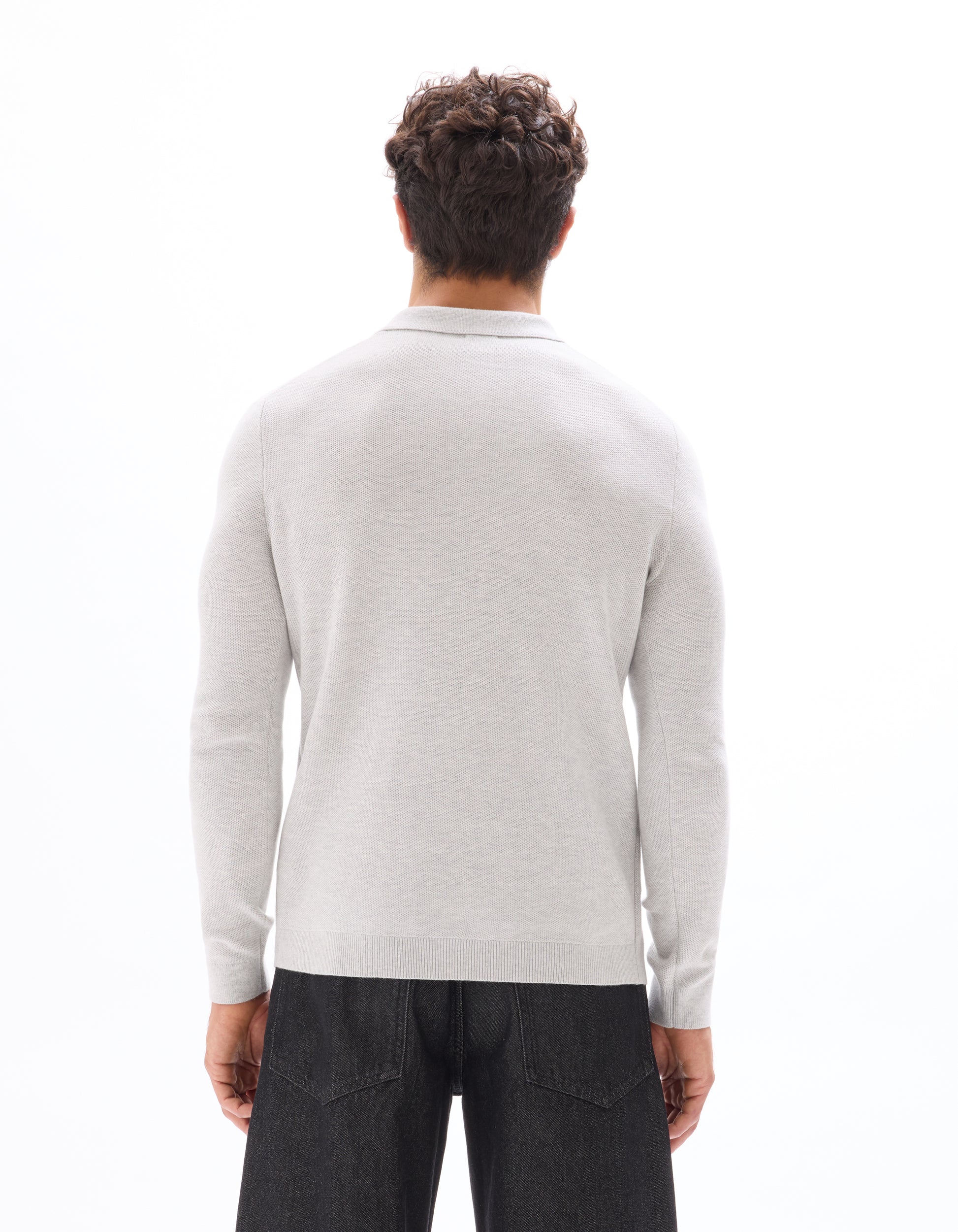 Grey Mel Crew Neck Jumper - Celio Lebanon