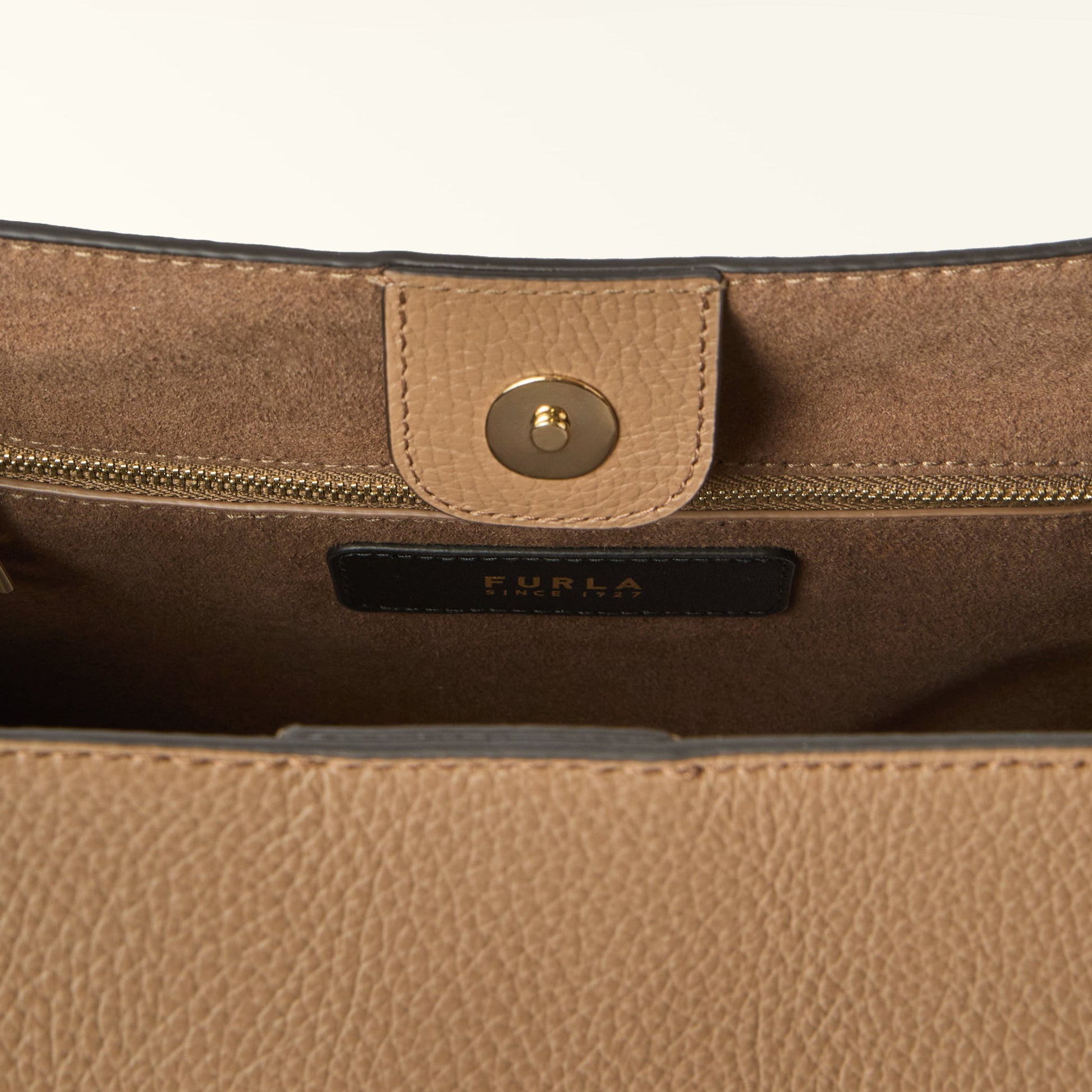 Furla Nuvola L Tote in Brown - Bags 