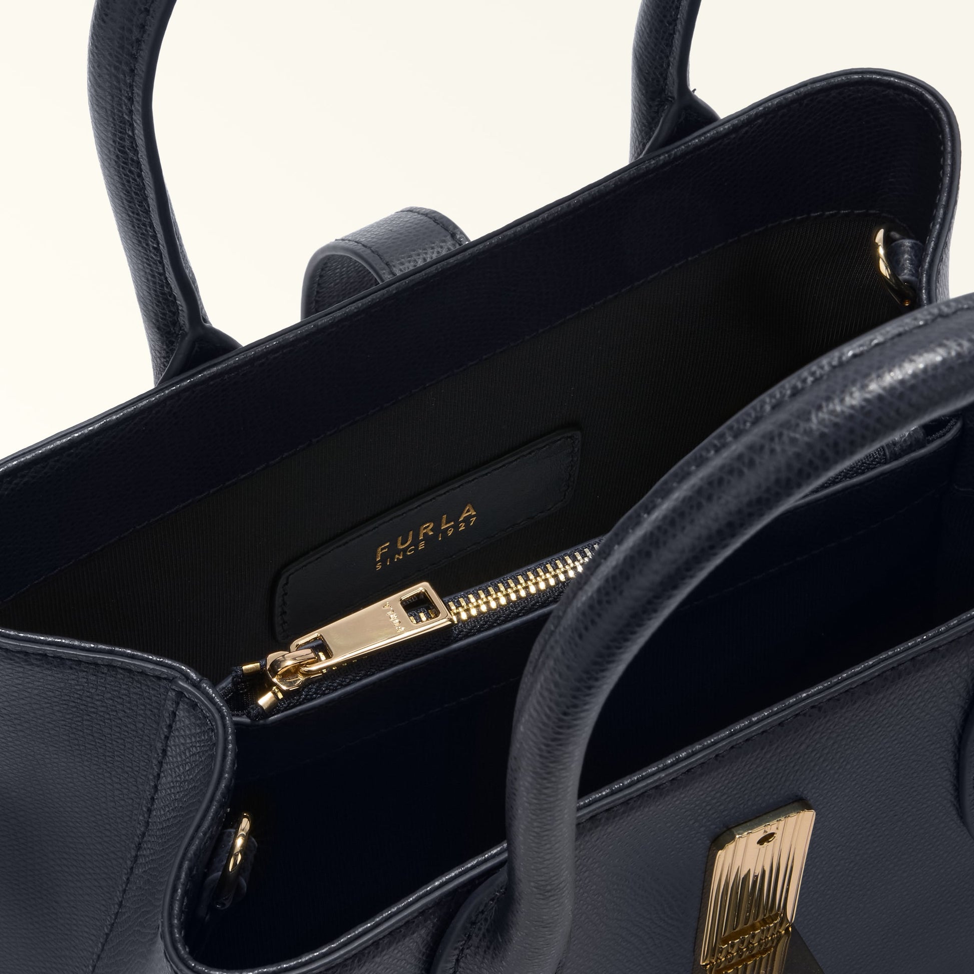 Furla Goccia S Tote Base 22 in Blue - Bags 