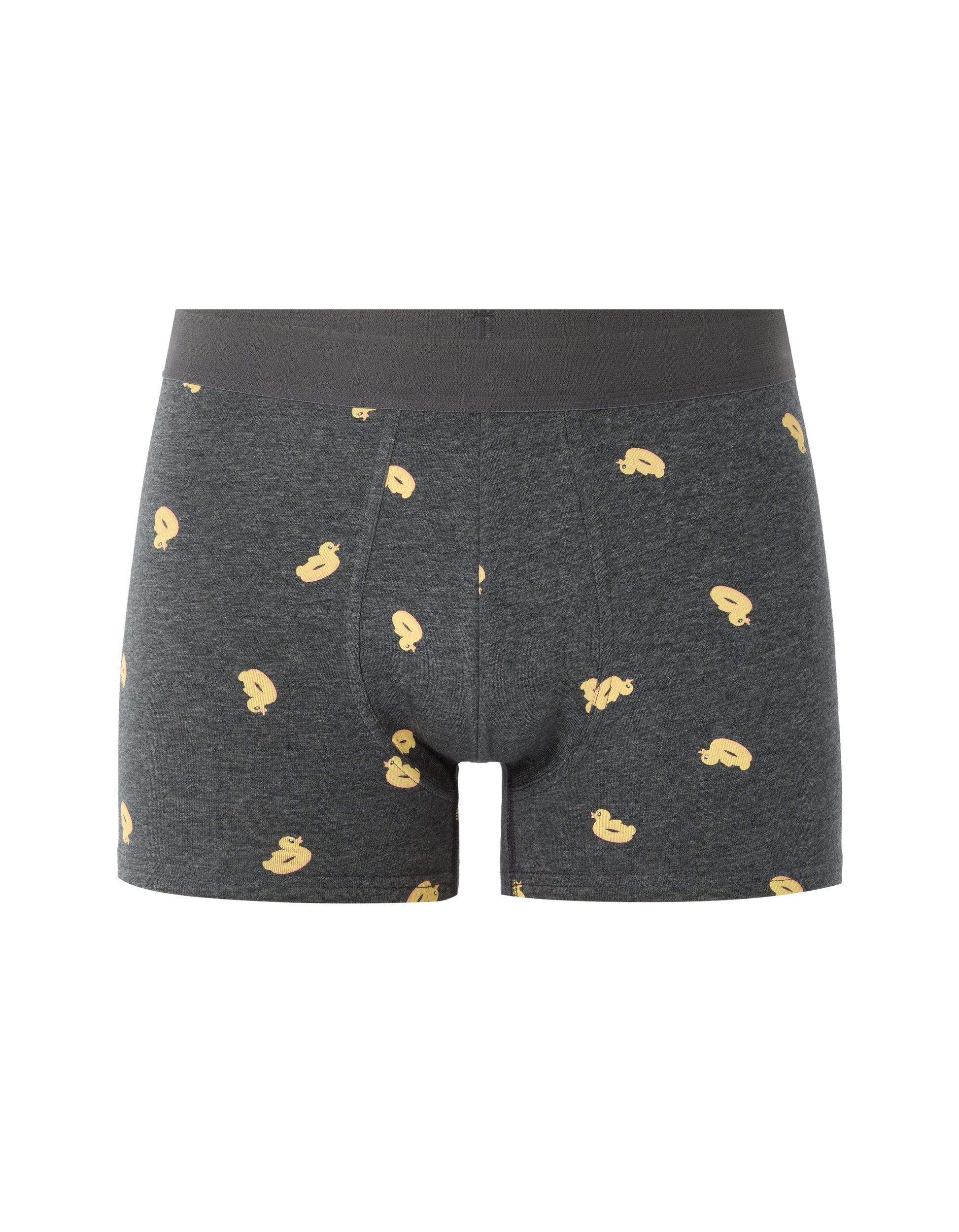Celio Duck Pattern Boxer Briefs - Grey