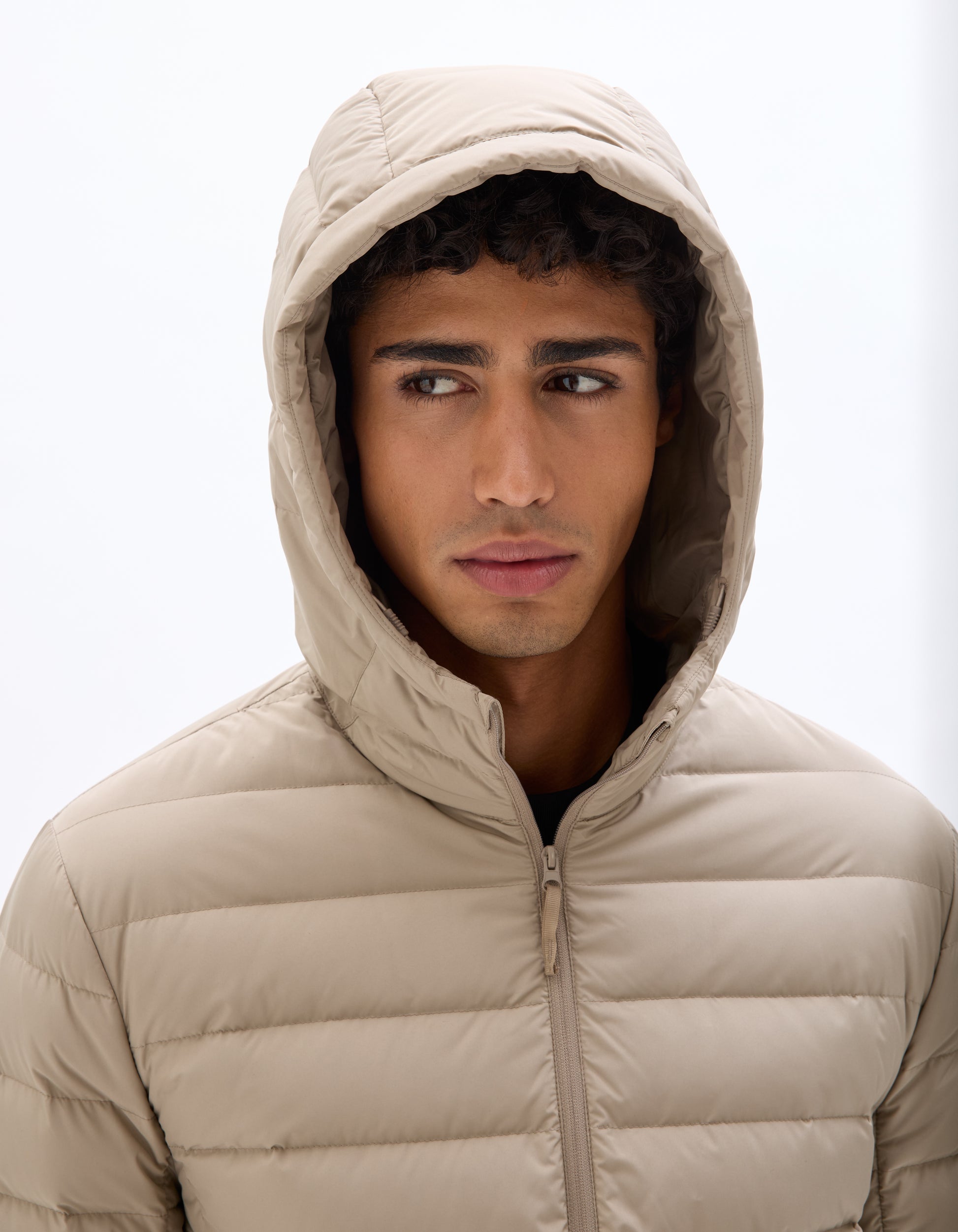 Beige Puffy Jacket - Celio Lebanon