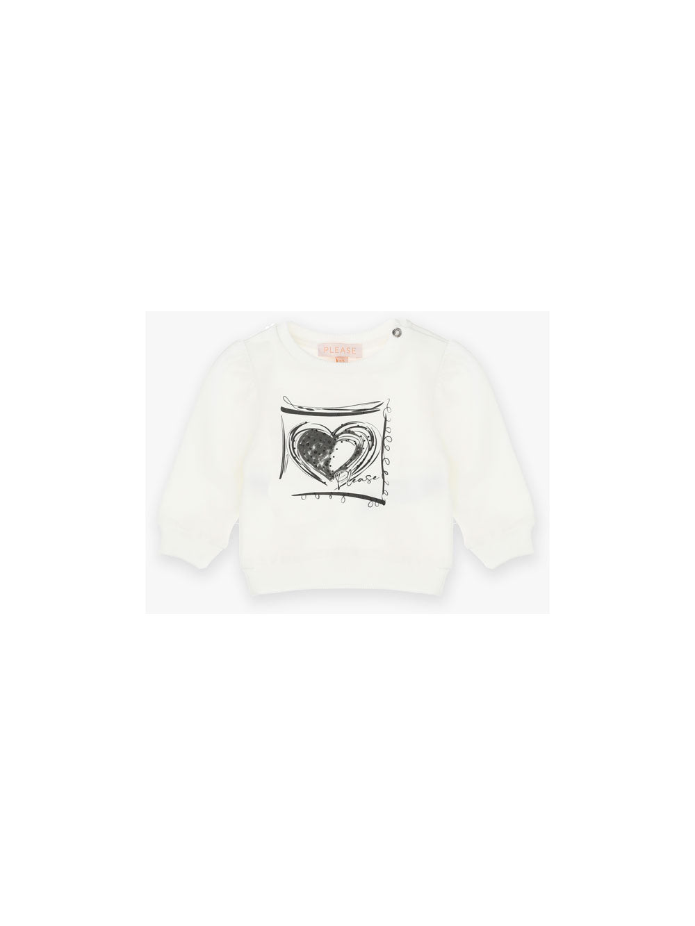 white sweatshirt SWEATSHIRT KHABBAZ