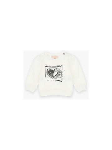 white sweatshirt SWEATSHIRT KHABBAZ