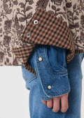 Marcus coat in off white cotton by Tara Jarmon