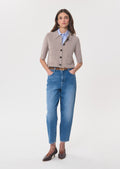 Genny cardigan in hazel wool by Tara Jarmon