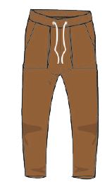 brown pants PANTS KHABBAZ