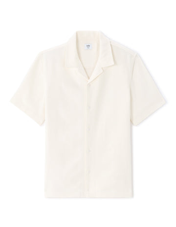 Regular Fit 100% Cotton Jacquard Short Sleeve Shirt Celio