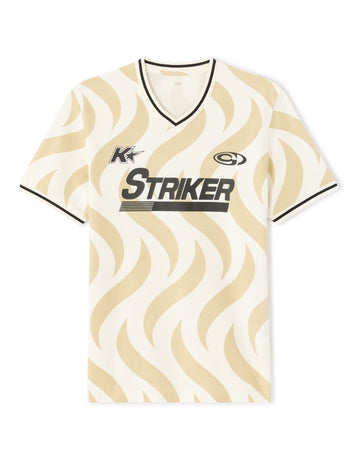 Celio Oversize Football Jersey - Beige