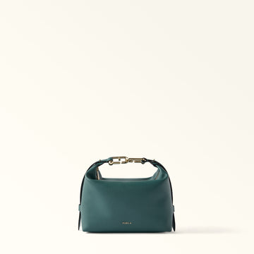 Furla Tonie Mini Hobo in Green - Bags 