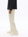 Striped 100% Linen Pants Celio