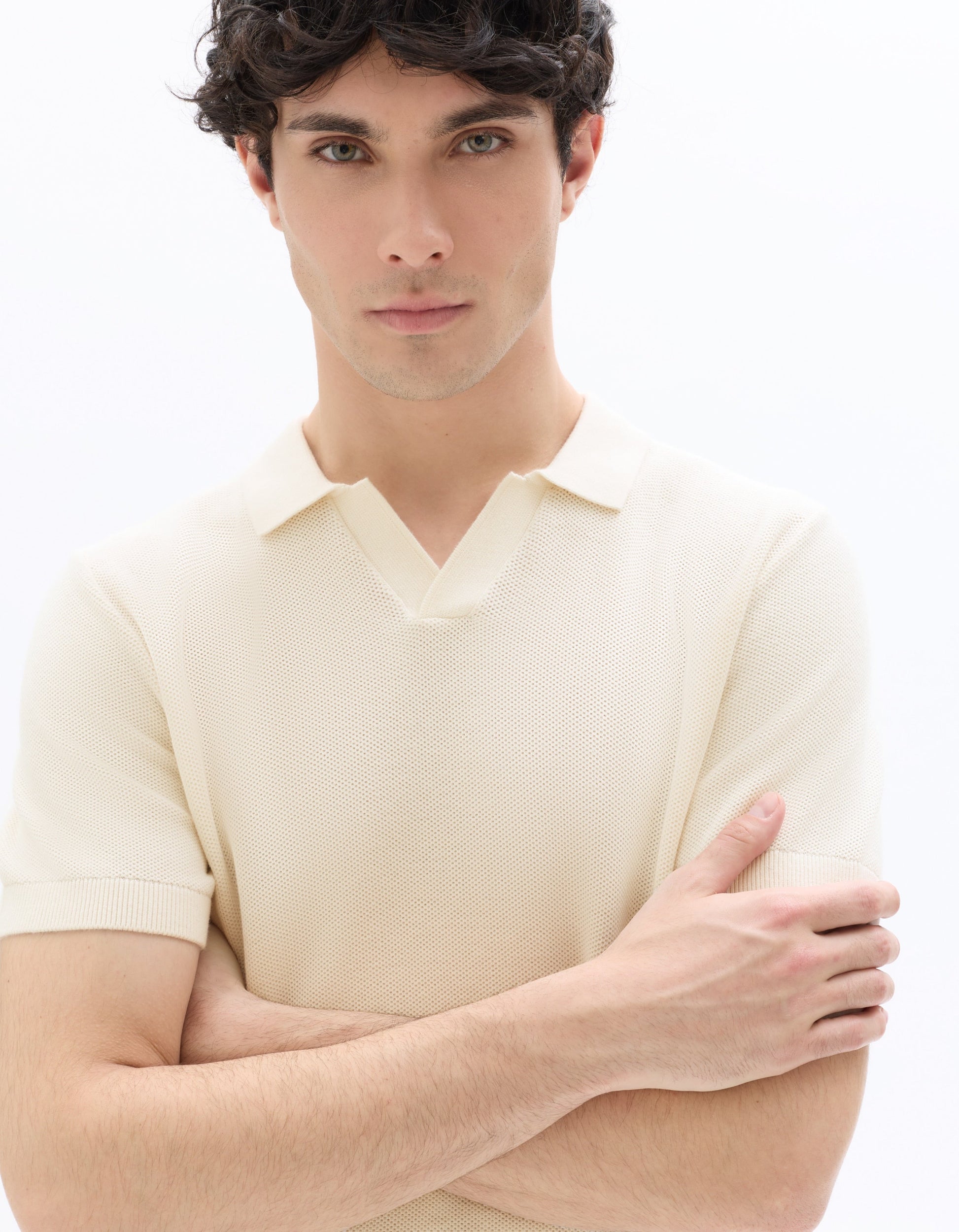 Regular Fit pique Polo Shirt 100% Cotton Knit Celio