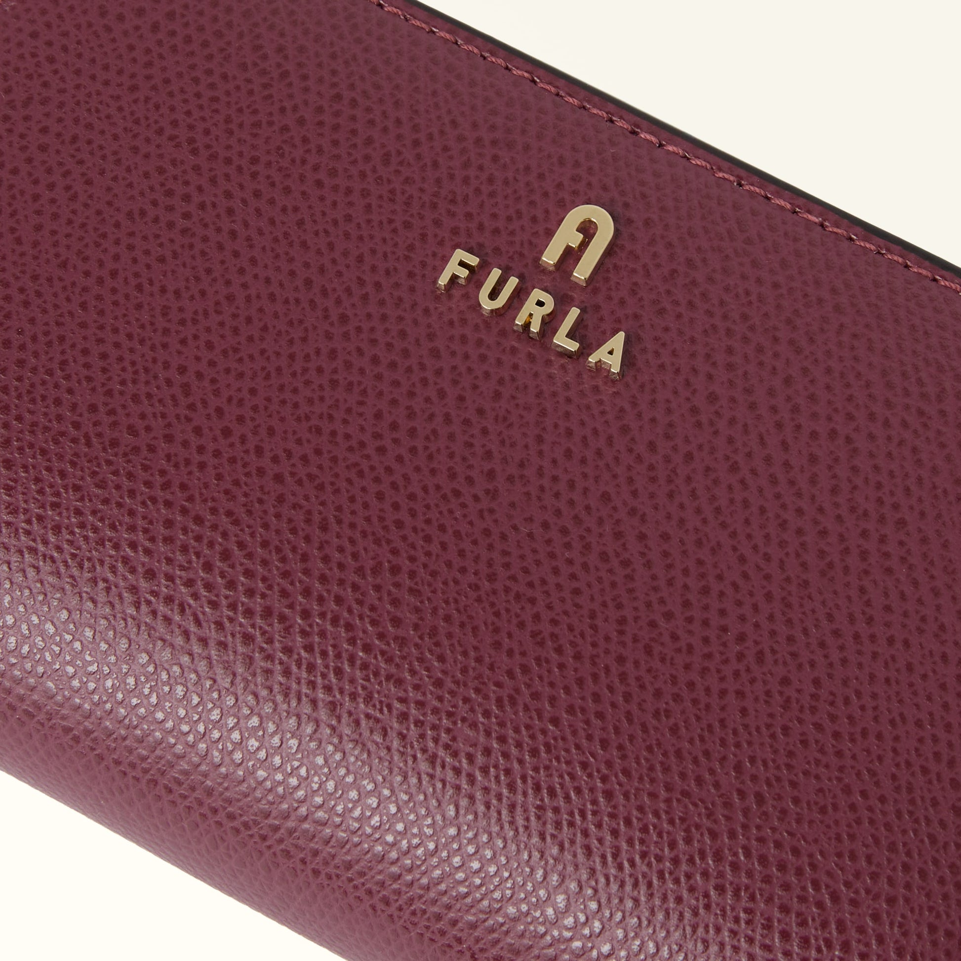 Furla Camelia M Compact Wallet in White - Wallets 