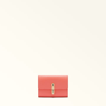 Furla Iride S Compact Wallet in Orange - Wallets 