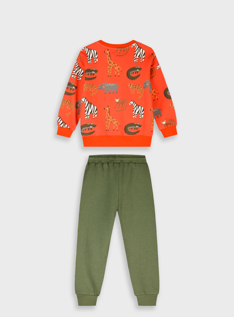 Boy Tracksuit - Khaki