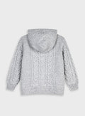 Children's Grey Cardigan For Boy
