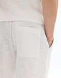 Celio Regular Fit Loopback Bermuda Shorts - White