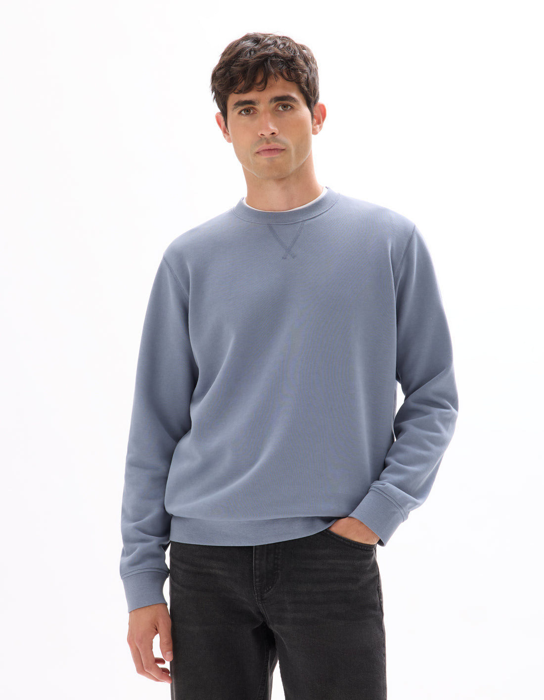 Denim Blue Sweater - Celio Lebanon