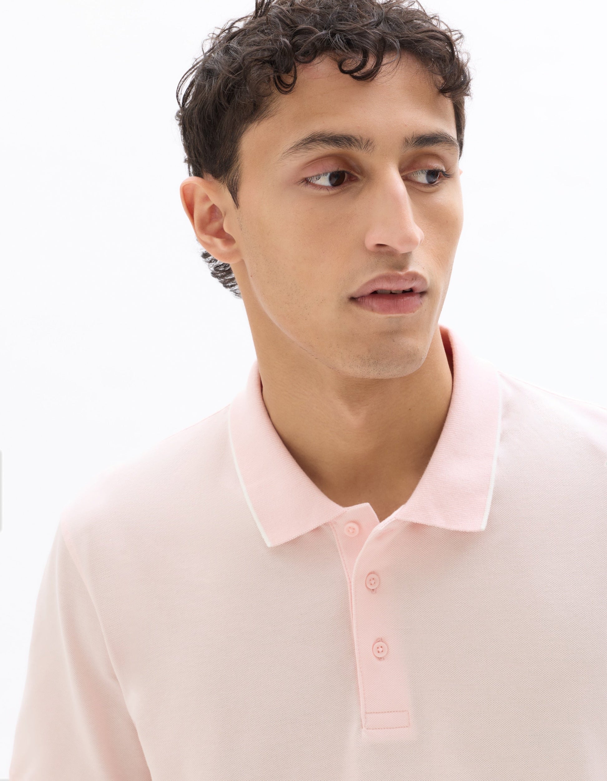 Regular Fit 100% Cotton pique Polo Shirt Celio