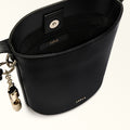 Furla Roxie M Bucket  Bag In Leather