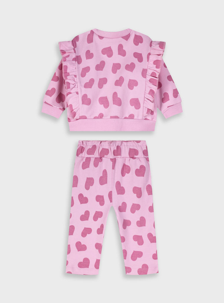  Multi Infant'S Set (Blouse,Trousers) For Girl