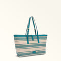 Furla Debby L Tote in Blue - Bags 
