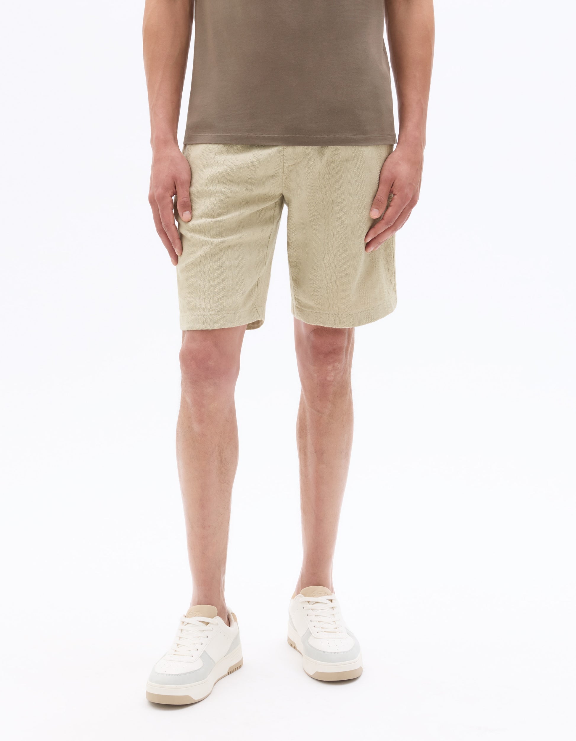 Celio Cotton Bermuda - Beige
