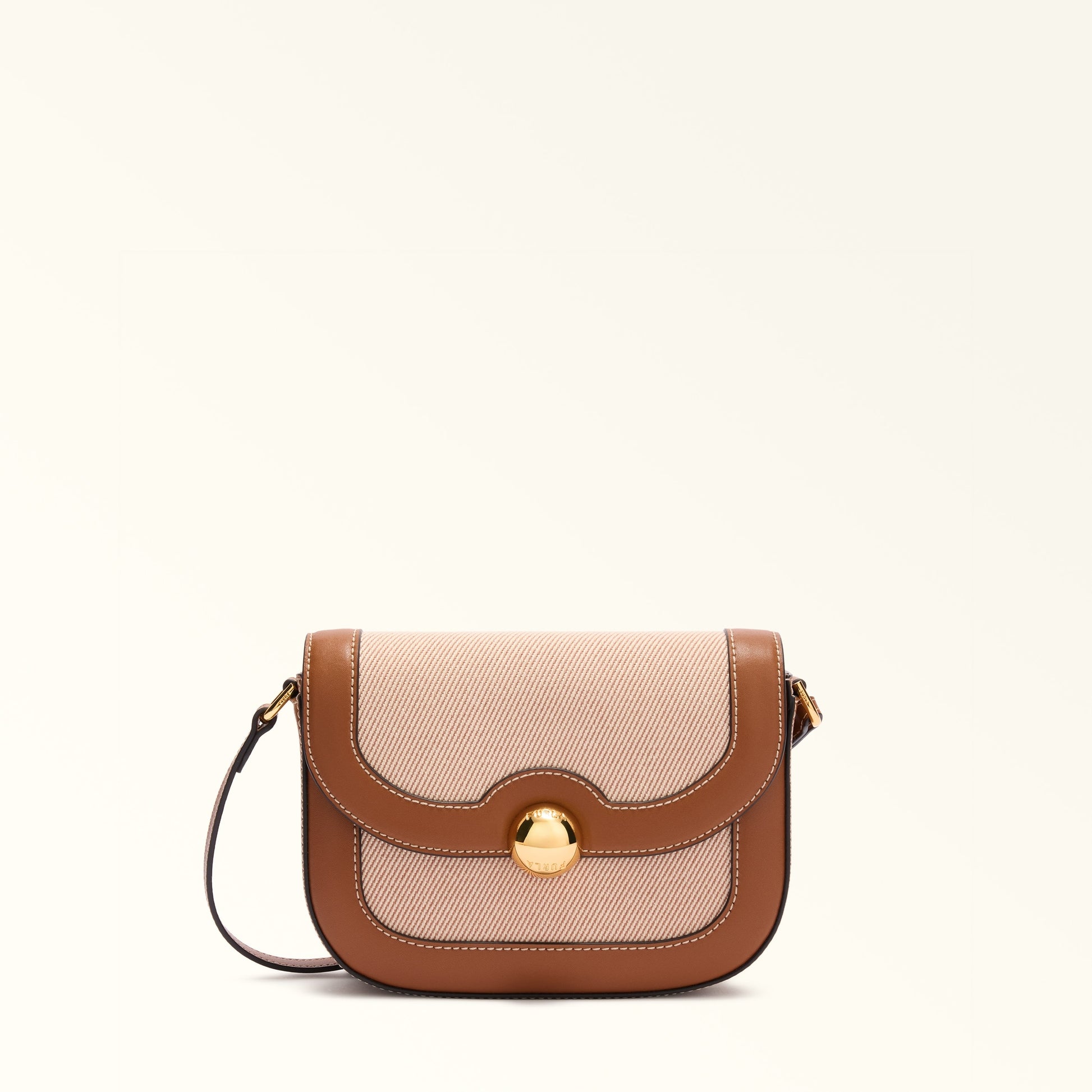 Furla Moonlight S Crossbody Round in Brown - Bags 