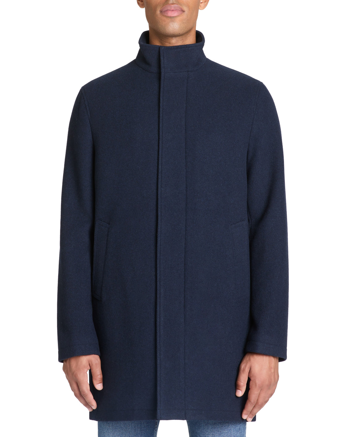 JUNEWOFF NAVY COAT - Celio lebanon
