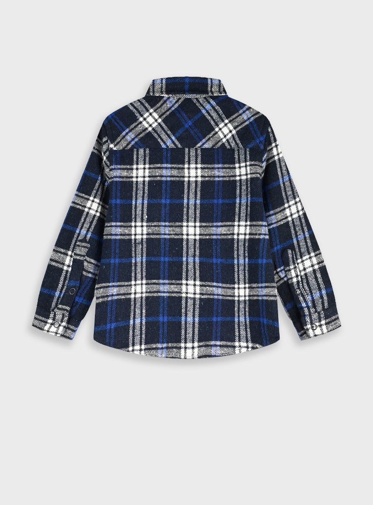 Cotton Boy Shirts - Check