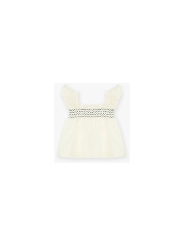 white blouse BLOUSE KHABBAZ