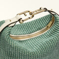 Furla Tonie Mini Hobo in Green - Bags 