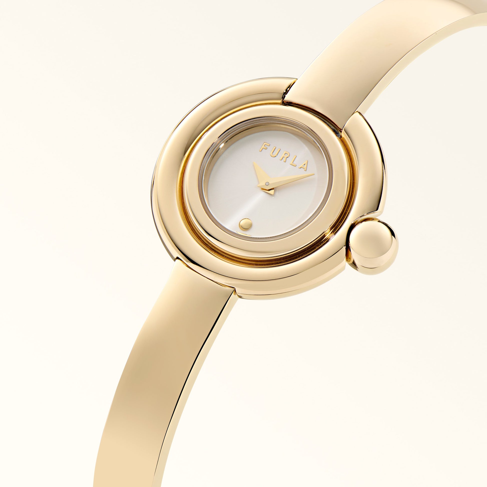 Furla Piercing  Round Case Watch in Gold - Watches 