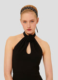 Rosange black crepe dress by Tara Jarmon Lebanon