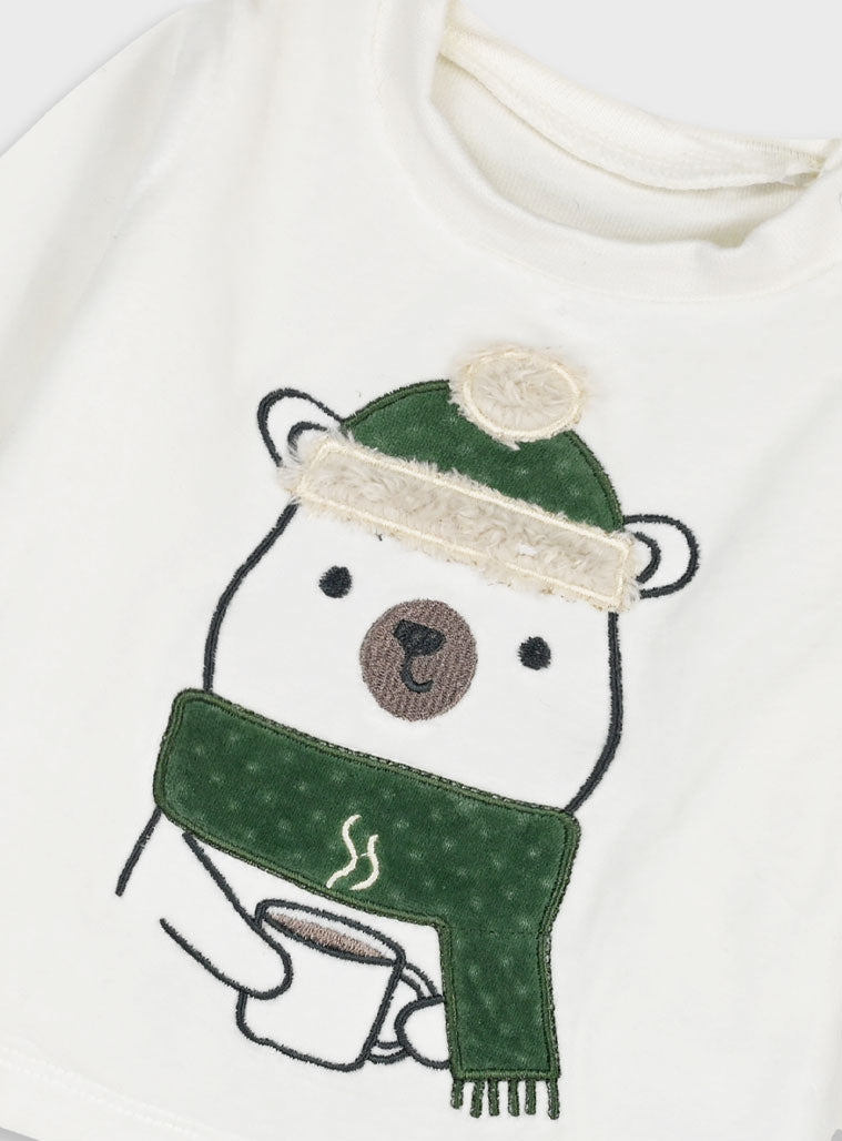  Green Infant'S Set(Blouse,Trousers) For Boy