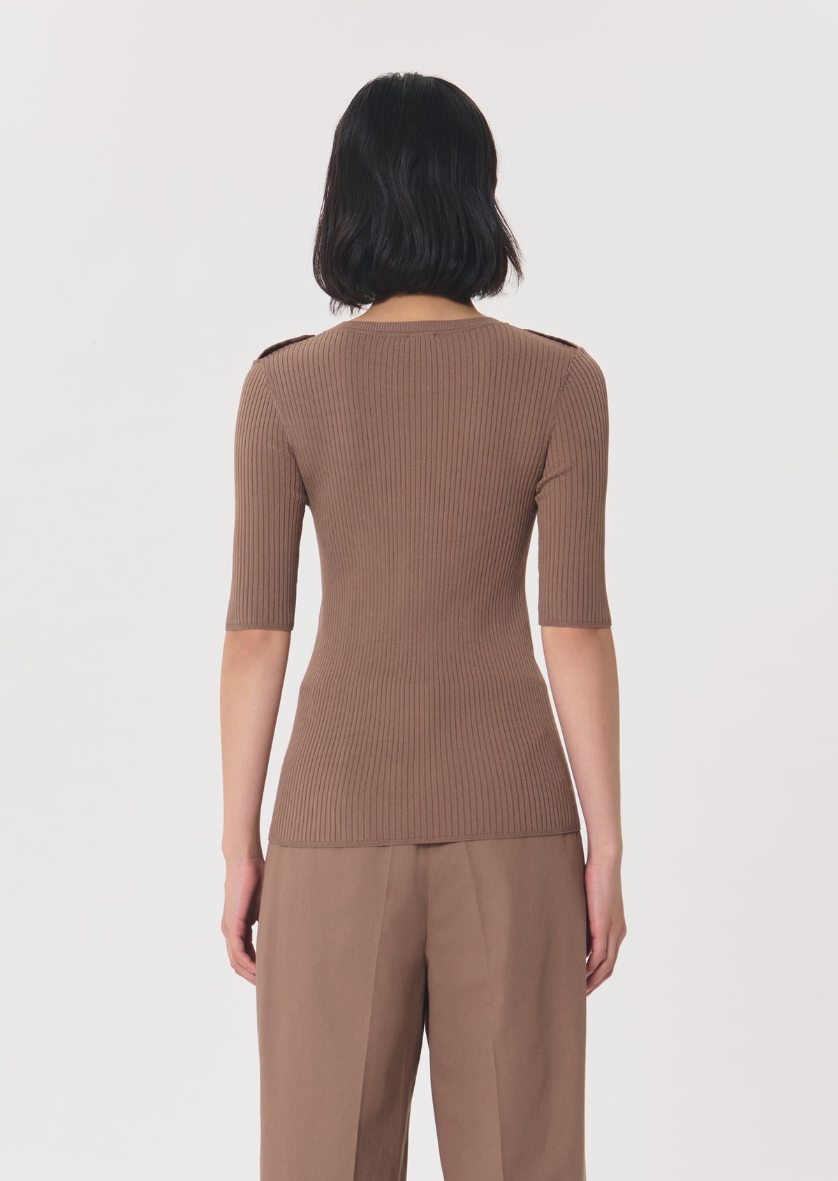 Polly sweater in camel by Tara Jarmon